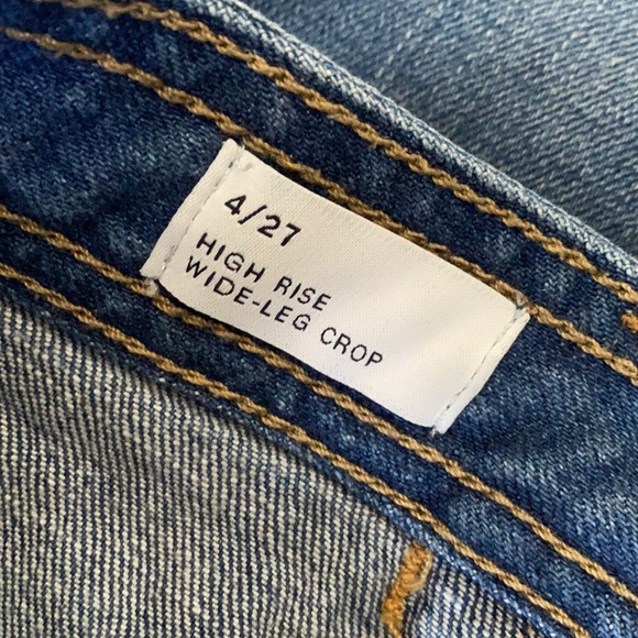 Gap | High Rise Wide Leg Crop - Picture 5 of 9
